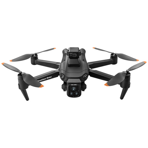V918 MAX foldable 4K GPS drone with screen controller - black