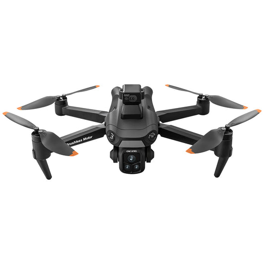 V918 MAX foldable 4K GPS drone with screen controller - black