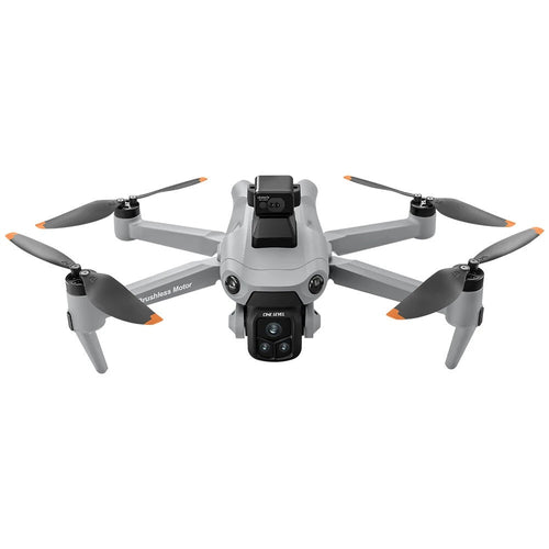 V918 MAX foldable 4K GPS drone with screen controller - gray